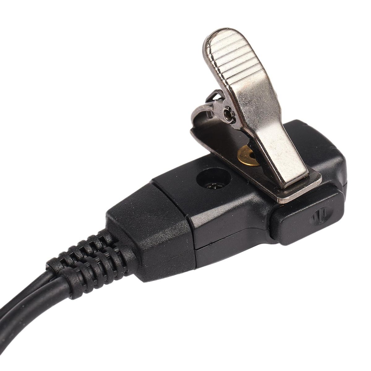 Surveillance Security Clear Coiled Acoustic Air Tube Earpiece PTT for iPhone Samsung Huawei HTC LG Sony Mobile Phone