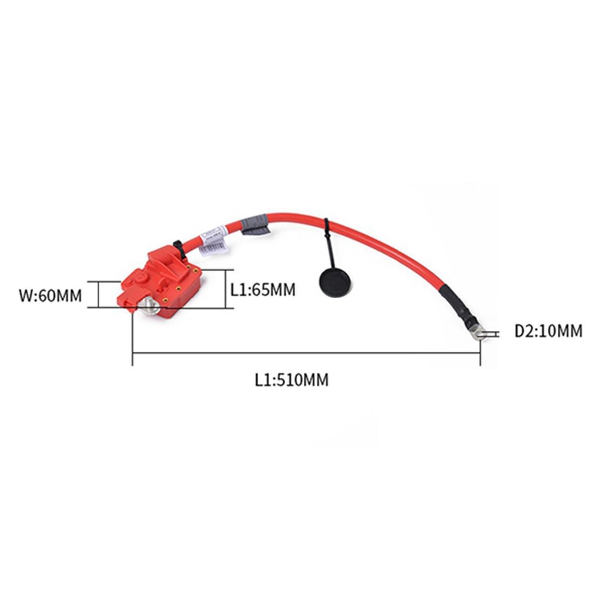 Positive Terminal to Battery Cable Battery Overload Protector for BMW E90 E91 E92 E82 E84 E88 61129217031 6112-9217-031