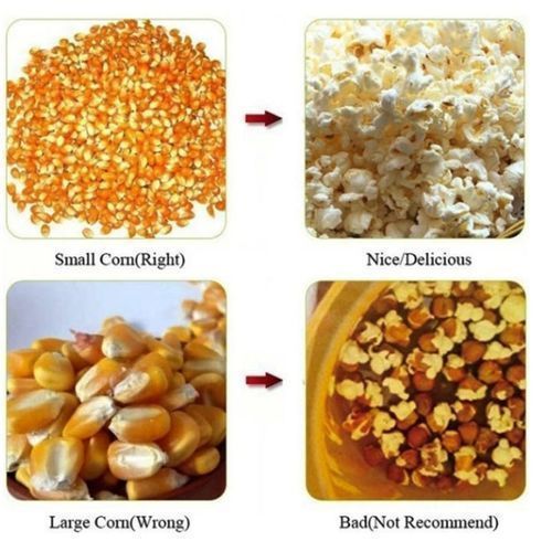Automatic Mini Electric Popcorn Machine-Red