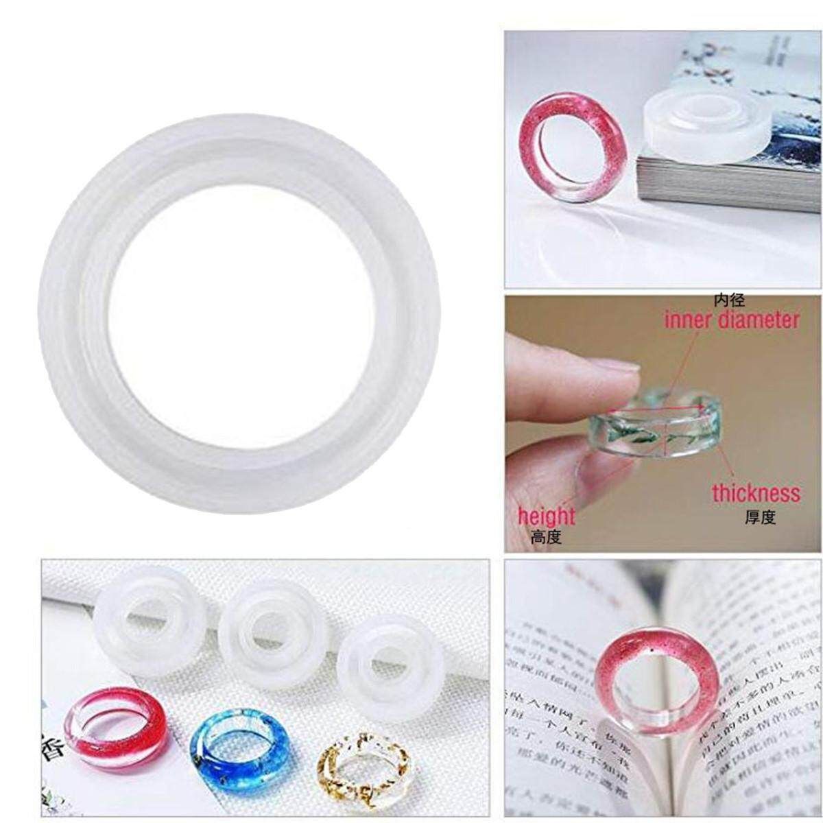 128Pcs Resin Casting Molds Jewelry Making Silicone Mould Metal Pendant Craft Kit