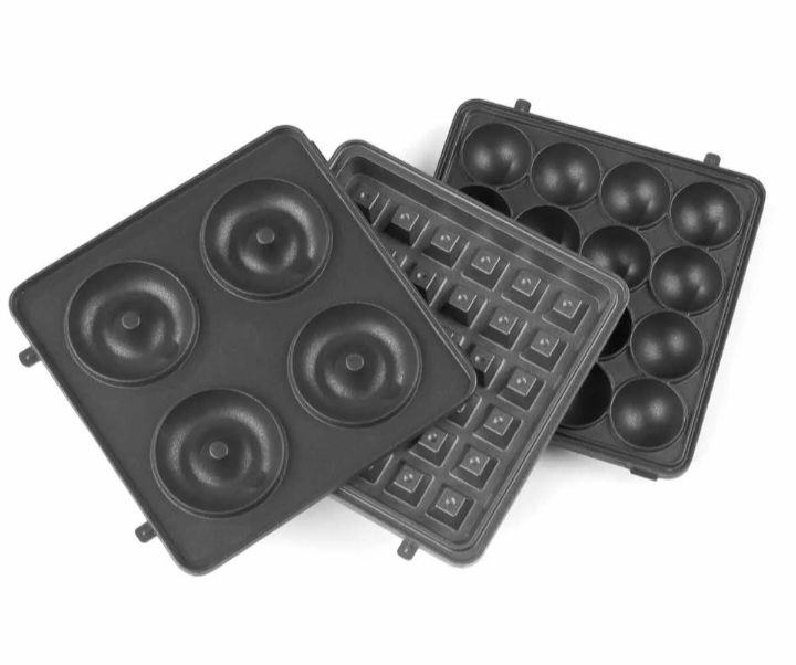 Sorbet 3-in-1 Treat/Snack Maker - Waffle, Doughnut & Cupcake