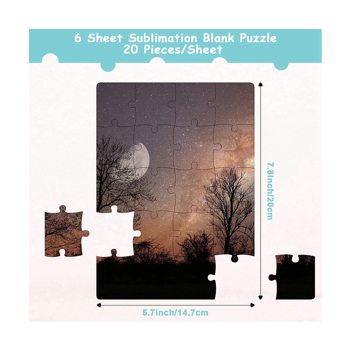 Sublimation Blanks Puzzles DIY Blank Puzzle for Sub