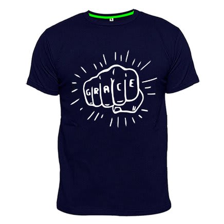 Chrysolite Designs Grace Print T.Shirt - Blue