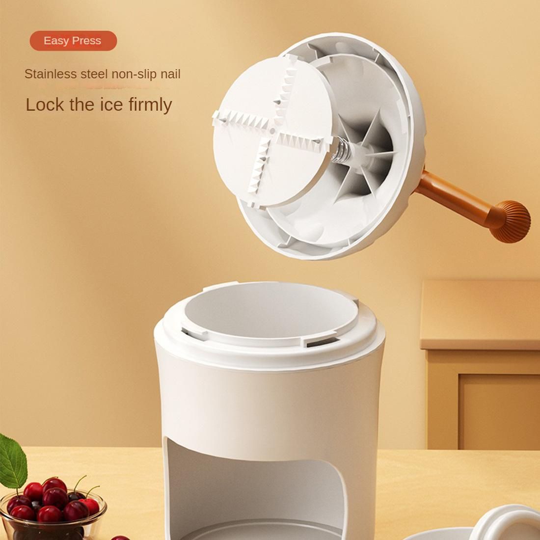 Hand-operate Ice Shaving Machine and Ice Block Mold Set