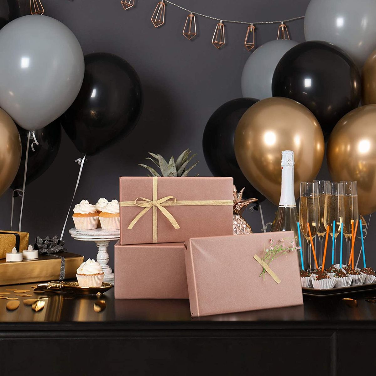 120 Sheets Tissue Paper Bulk,Metallic Gift Wrapping Paper
