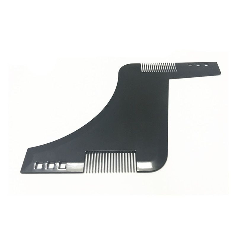 2018 Beard Shaping Tool Template Double Sided Beard Comb New Hot Sale Shaving & Hair Removal Razor Tool For Men Free Ship(5pcs Blue) KARAMI
