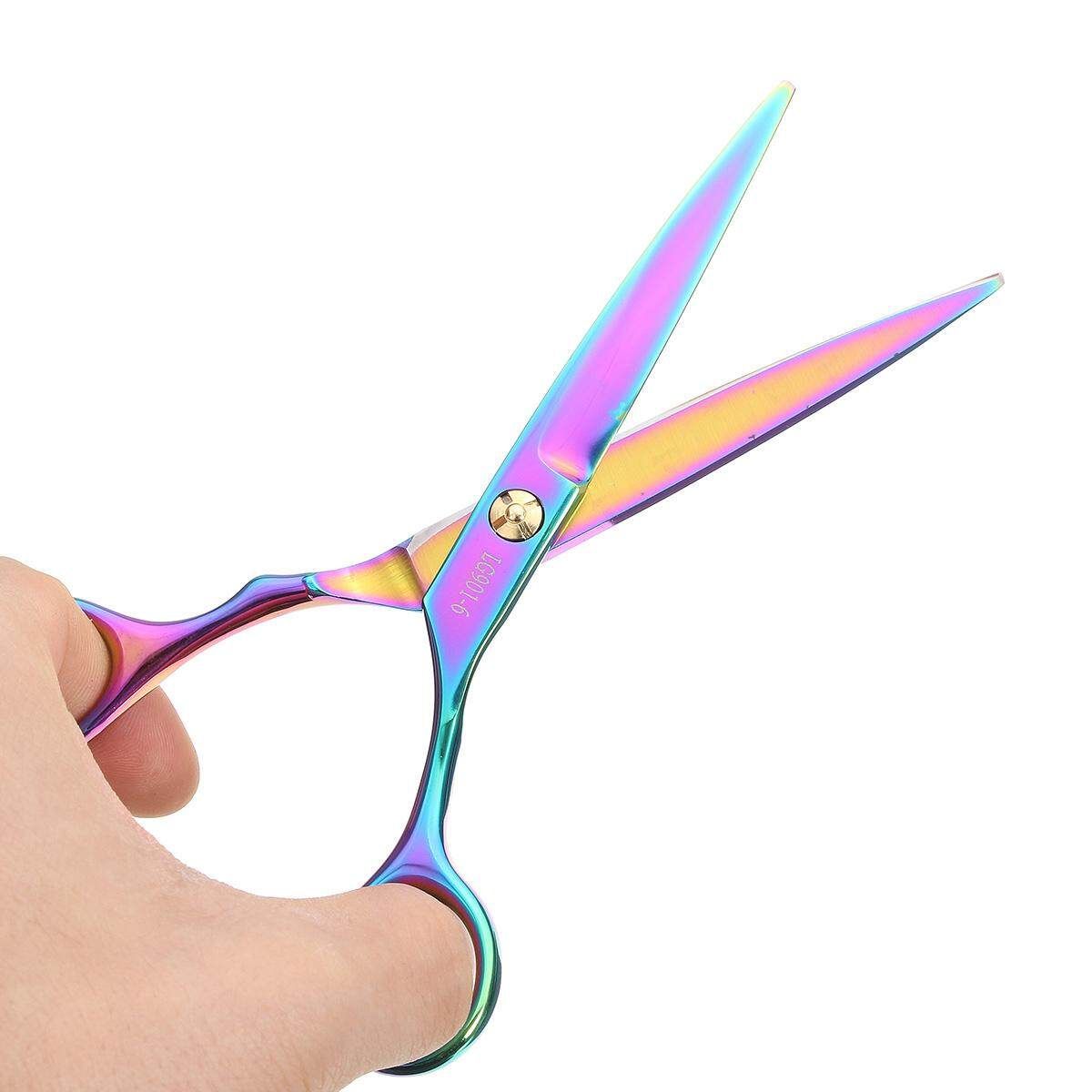 7'' Pet Dog Cat Hairstyle Grooming Scissors Curved Thinning Shears Scissor Cutting Scissor