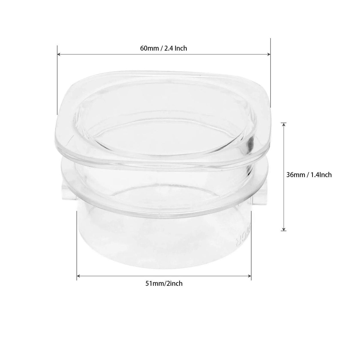 1pc Plastic Center Filler Cap Replacement Part fit for Oster Blender Jar Lid Square Clover Round Kitchen Blender Parts