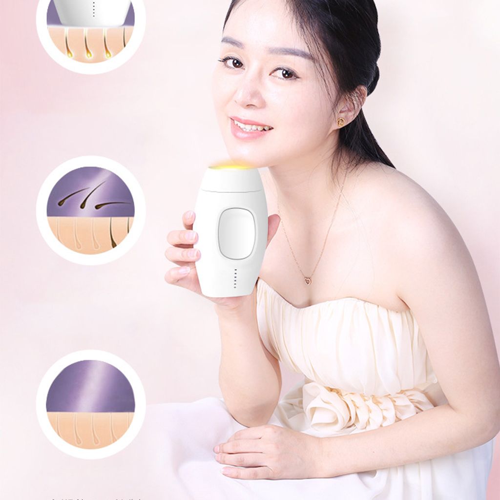 Professional 600000 Laser Hair Removal Home Use Permanent White US