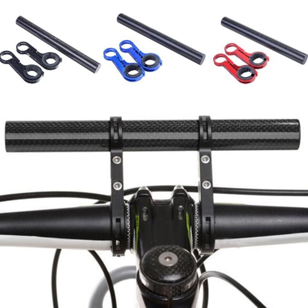 Carbon Tube Handlebar Lengthened Extension Red