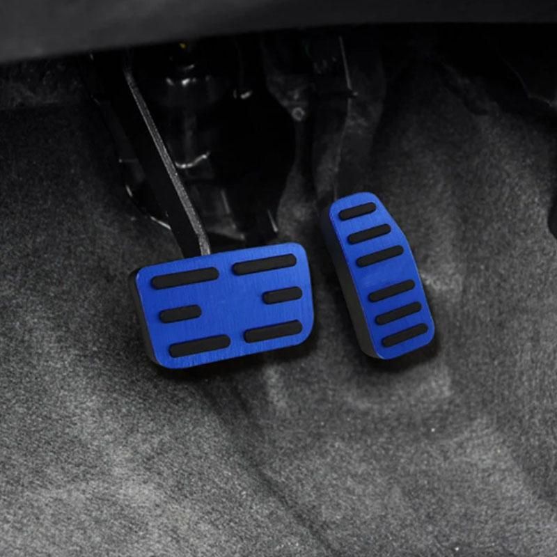 My good car 2Pcs/Set AT Car Pedals  Auto Brake Gas Pedal Protector Cover for Honda Fit Jazz 2011 -  Accessories