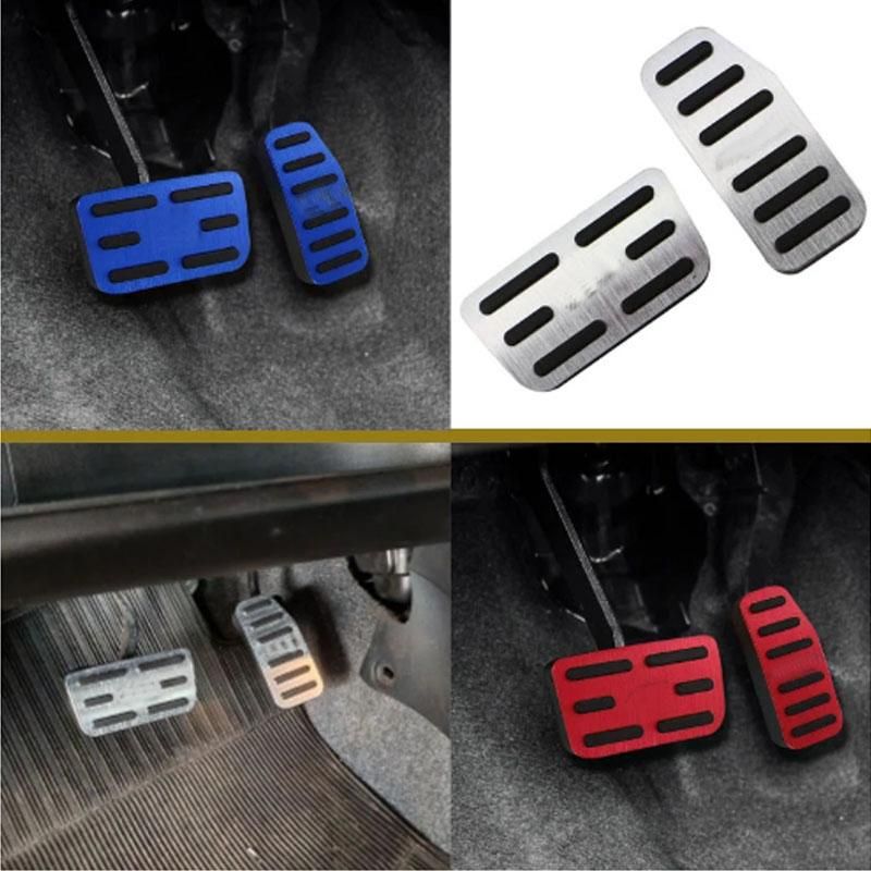 My good car 2Pcs/Set AT Car Pedals  Auto Brake Gas Pedal Protector Cover for Honda Fit Jazz 2011 -  Accessories