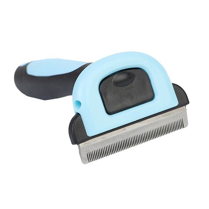 Dogs Cats Hair   Thick Hair Knot Tangle Removal Blue - L