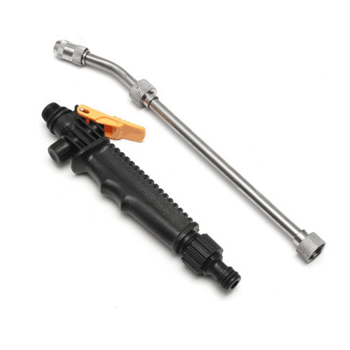 Stainless Steel Long Rod Cleaning Rod Atomizing Wax Water Rod Foam Cleaning Rod Detachable Long And Short Cleaning Rod High Pressure Washer Washing Wand