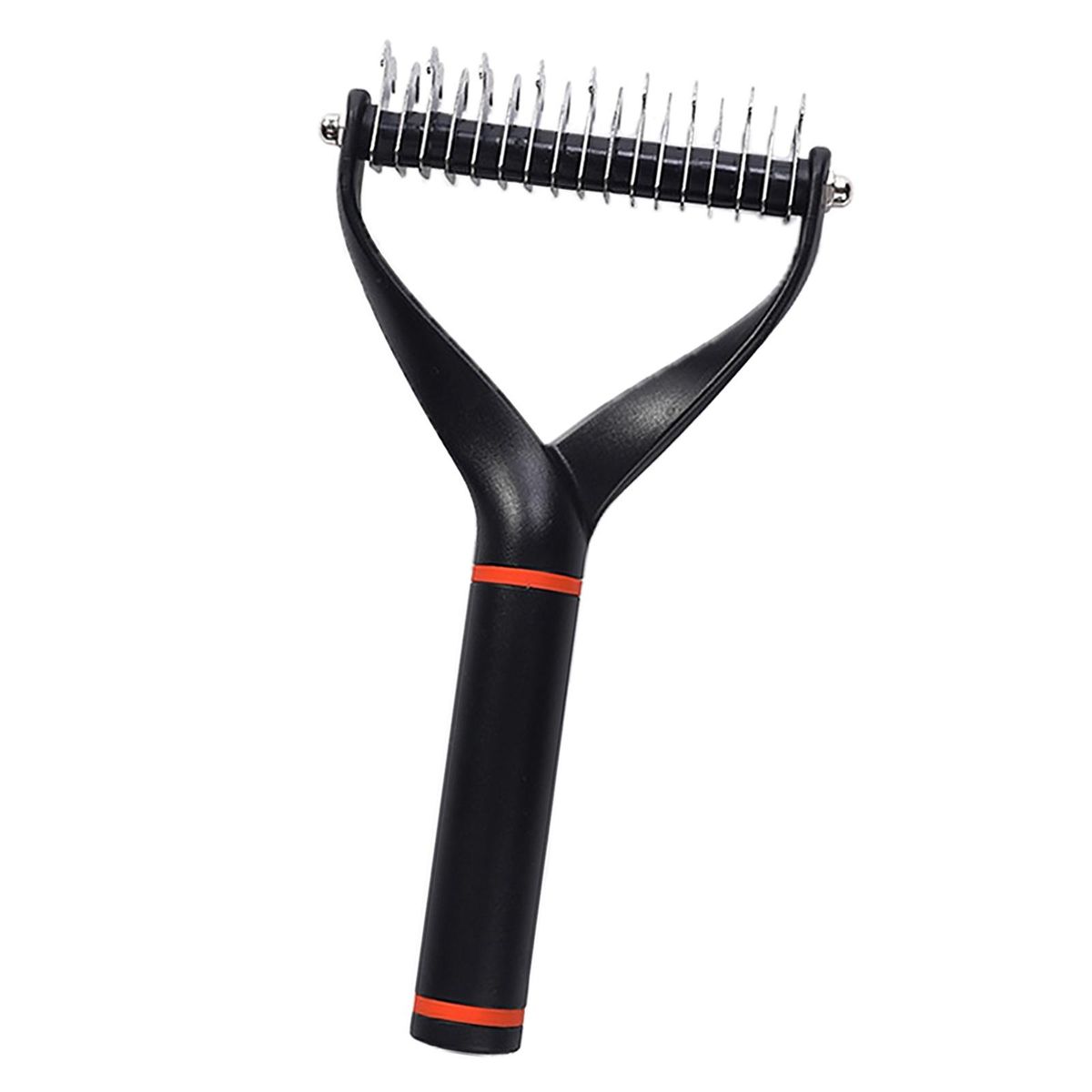 Dog Dematting Comb - Dog Grooming Brush Stainless Black