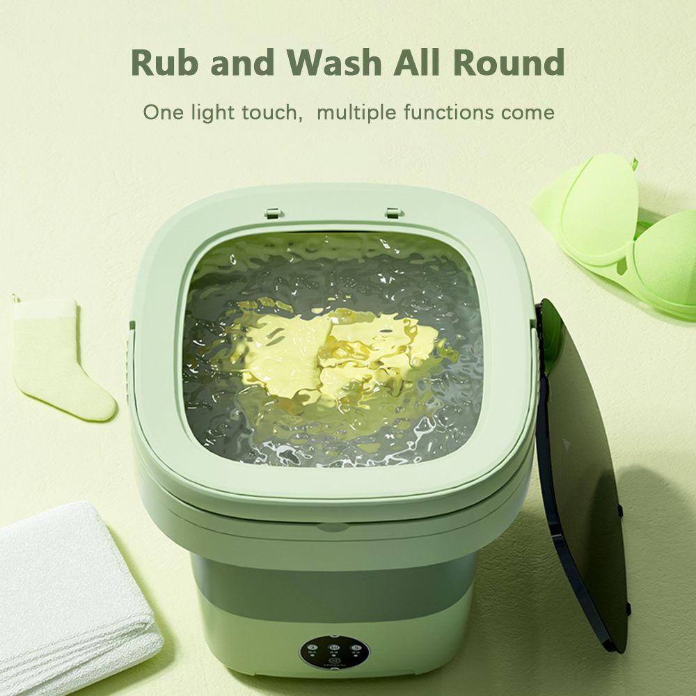8L Portable Mini Washing Machine With UV Sterilization