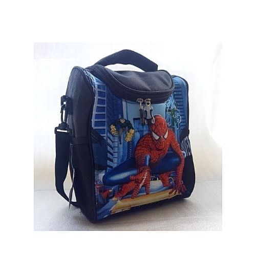 Insulated Spiderman Lunchbag - Blue