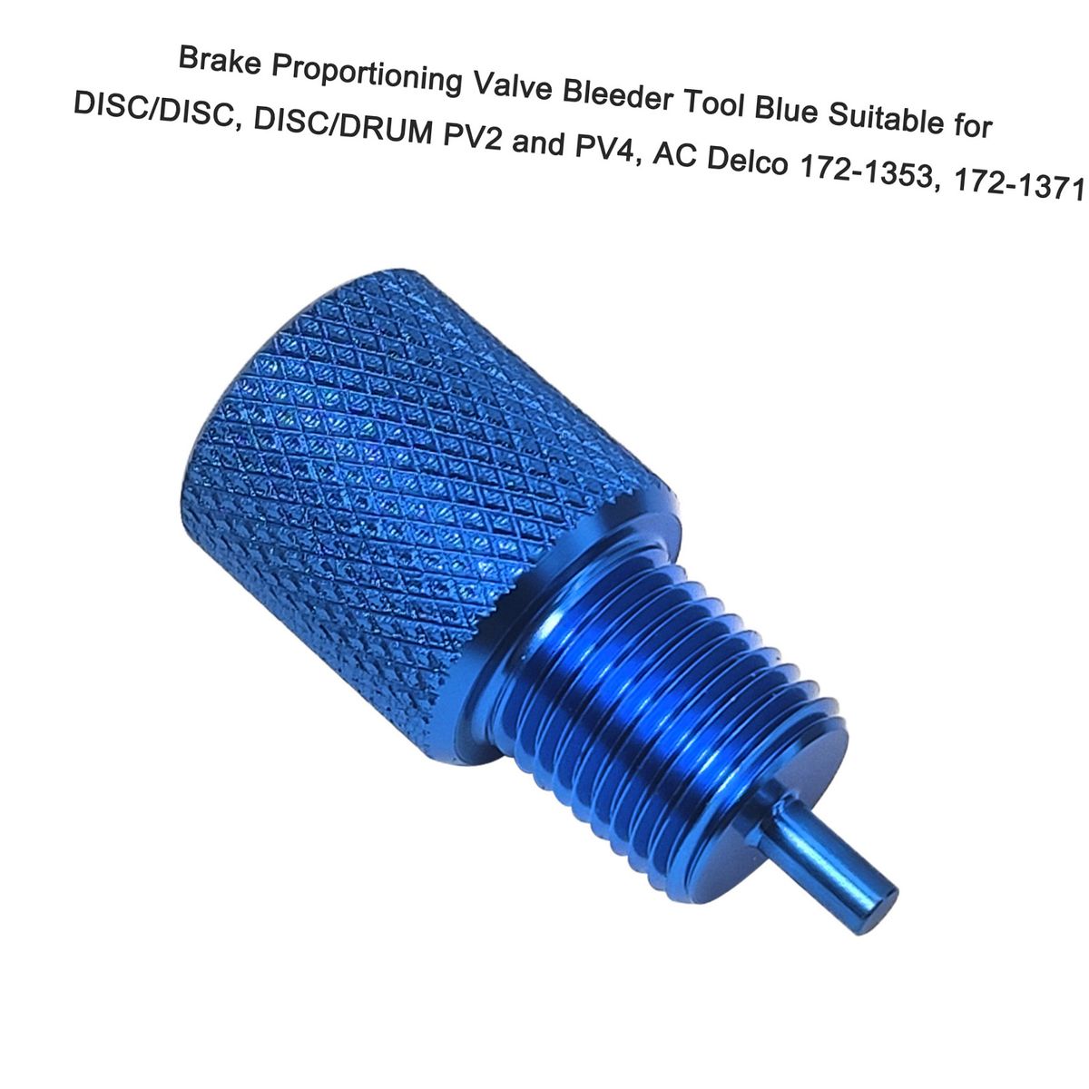 Brake Proportioning Valve Bleeder Tool Blue Suitable For