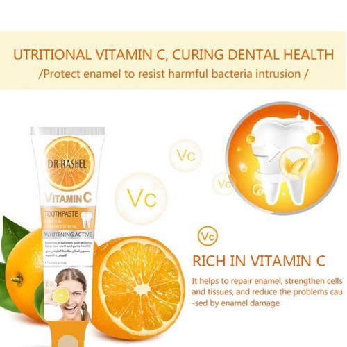 Vitamin C Whitening Toothpaste 100% Teeth & Gum Protection