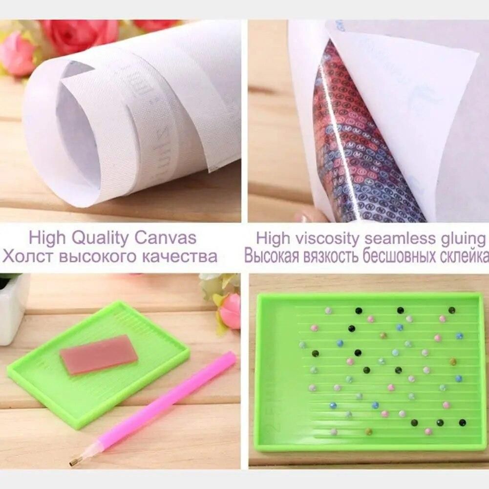 5D Diy Diamond Painting Cross Stitch Couple Cat Diamond Painting Round Rhinestones Mosaic Embroidery Animals
