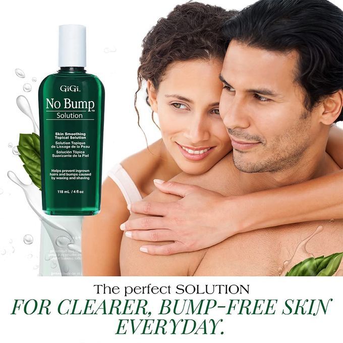 No Bump Skin-Smoothing Topical Solution, Helps Prevent Razor Burns, Hair Bumps