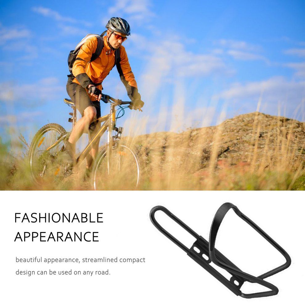 Aluminum Alloy Bi Y Le Water Bottle Holder  Age Bike Drink Bottles Mount-black