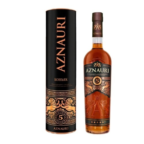 Aznauri Vvsop - 5 Years -50cl X 6bottles