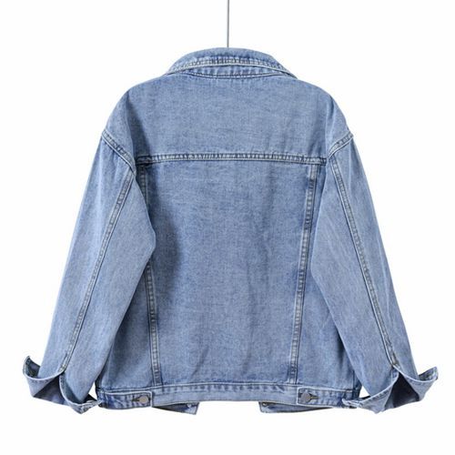 Women Boyfriend Jean Coat Streetwear