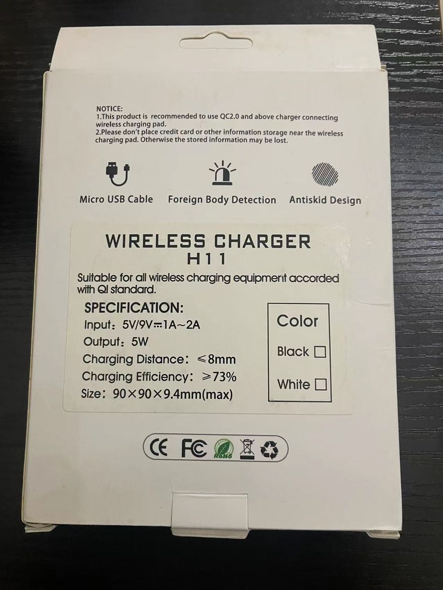 High Quality Fast Wireless Charger &cable