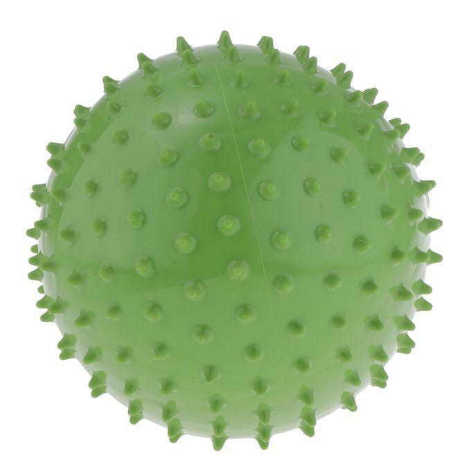 9 Inch Soft PVC Knobby Balls Childrens Bouncy Ball Toy Green