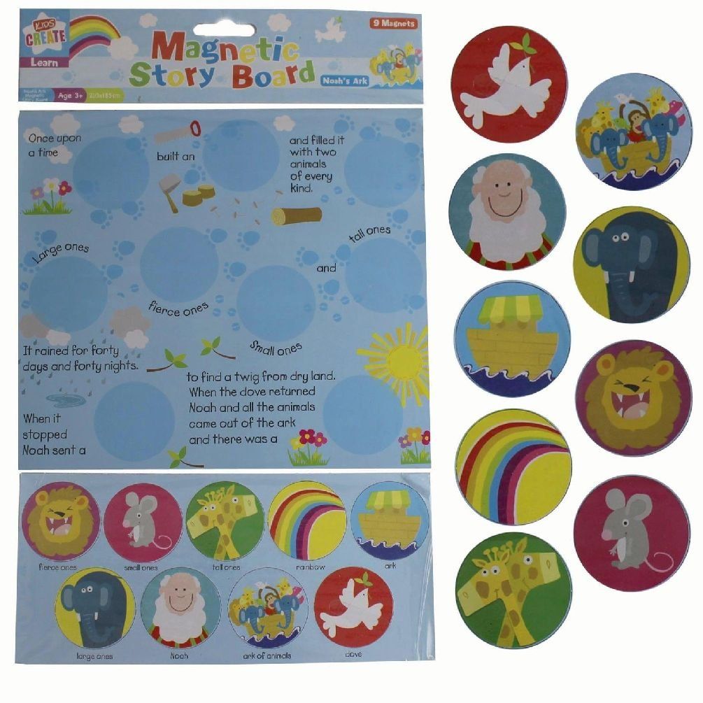 KIDS CREATE LEARN: MAGNETIC STORY BOARD NOAH'S ARK