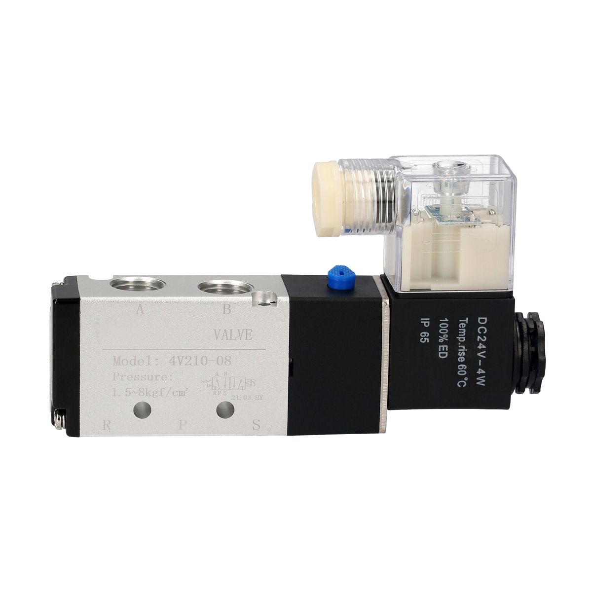 Pneumatic Air Control Solenoid Valve DC 24V PT1/4'' 5 Way 2