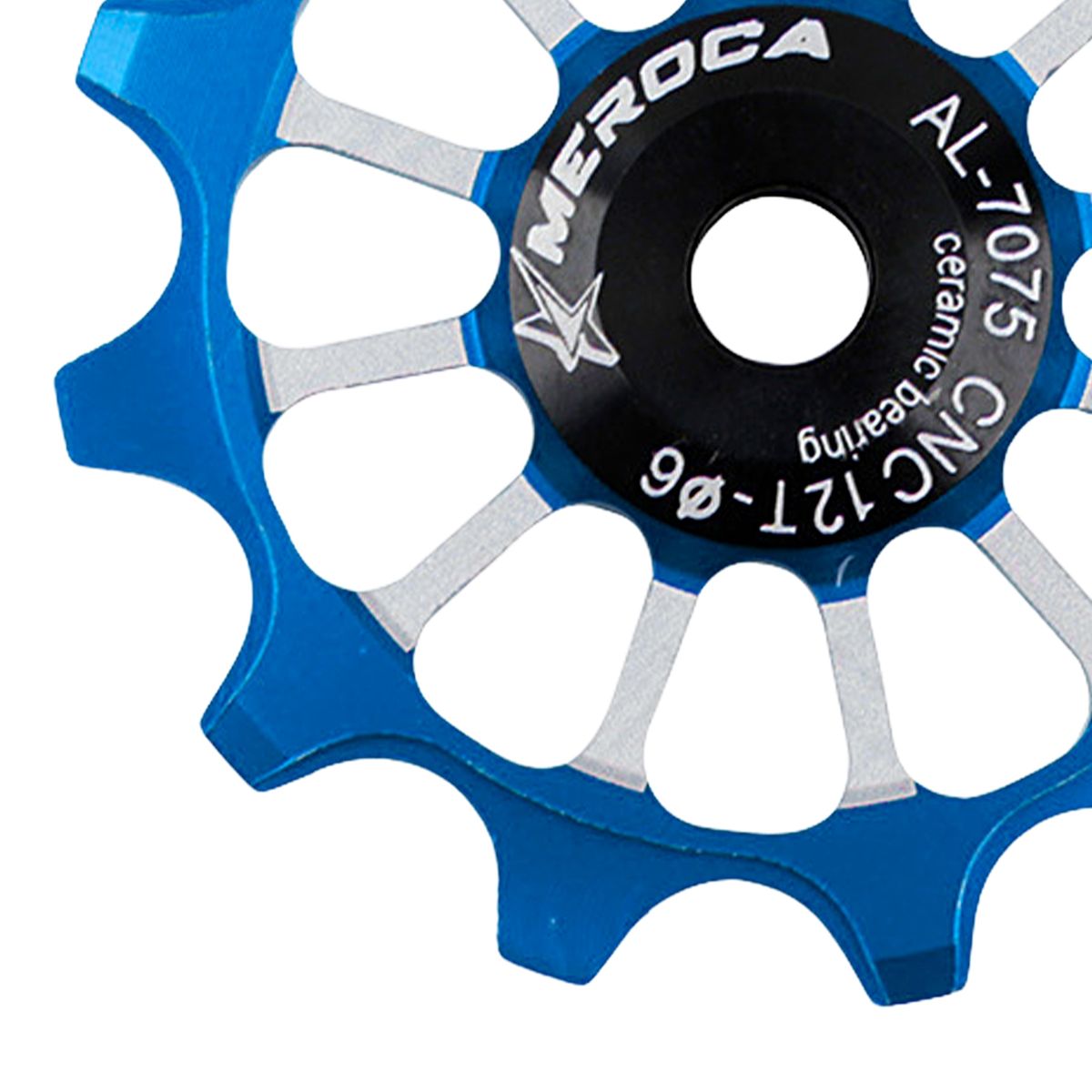 1 Set Bike Guide Pulley Bicycle Rear Derailleur Guide Roller Accessories Blue