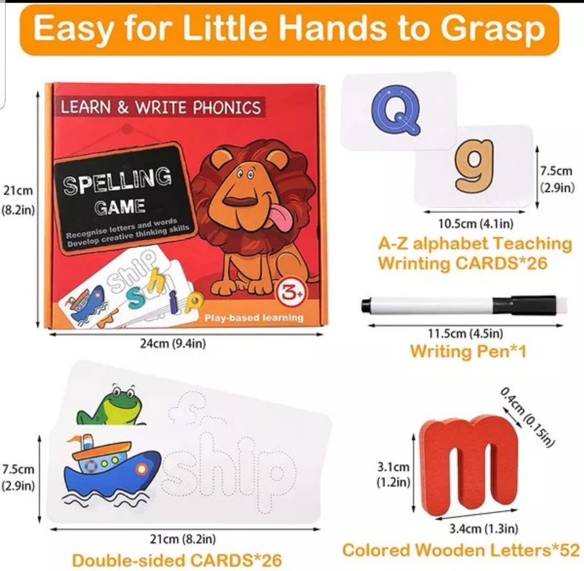 Spelling Game Learn And Write Phonics