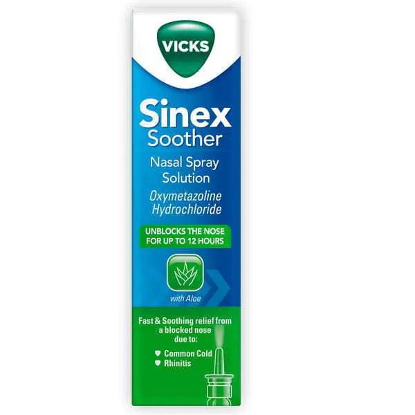 Sinex Soother Nasal Spray  Solution 15ml