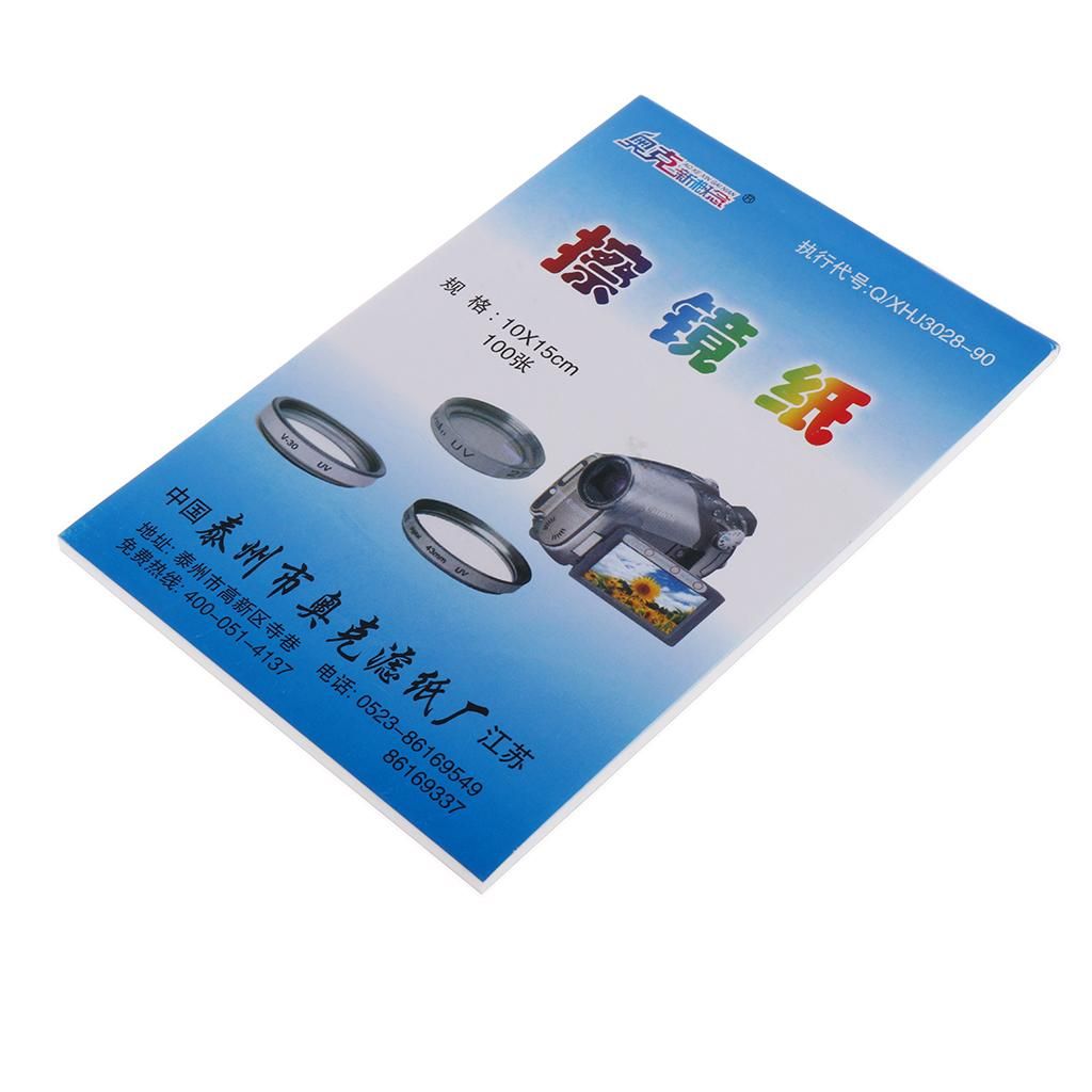Lab Optics Supplies - 100 Sheets Soft Camera Lens  Clean