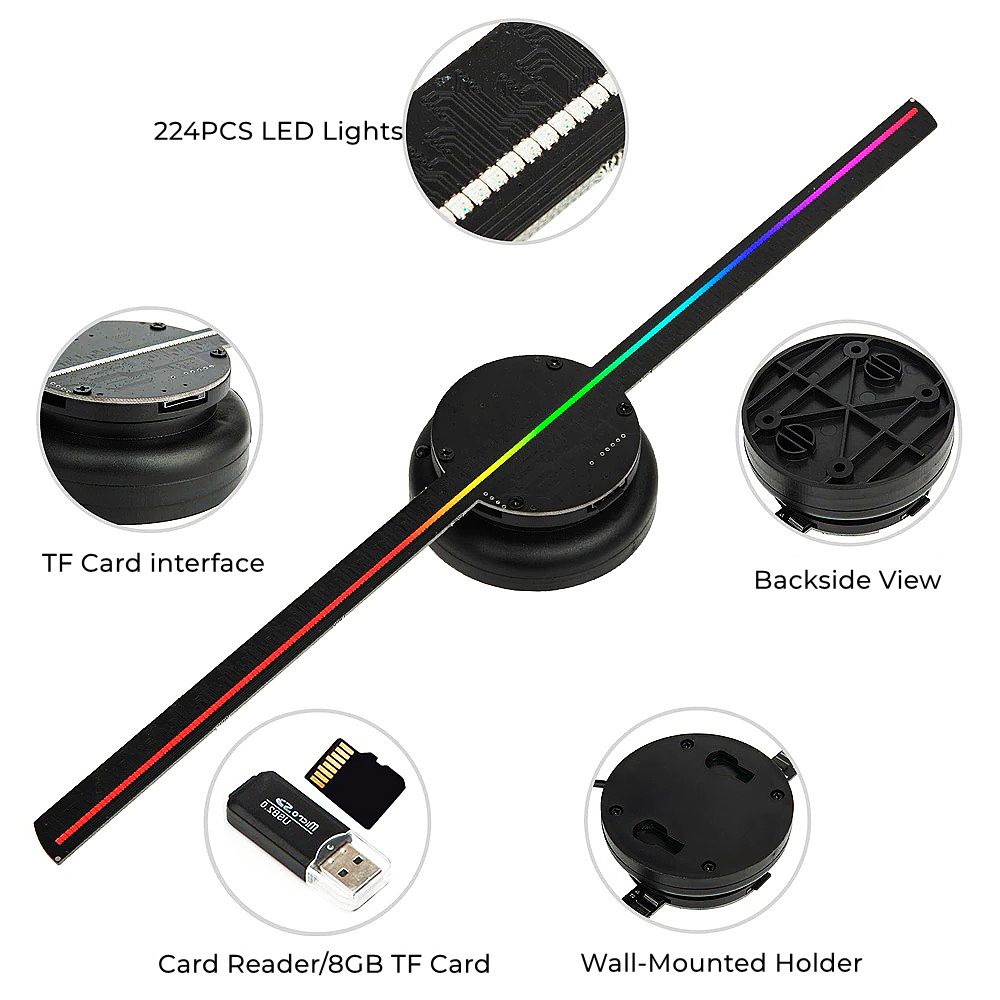 42/43cm Hologram LED HD Display WIFI Holographic Projector