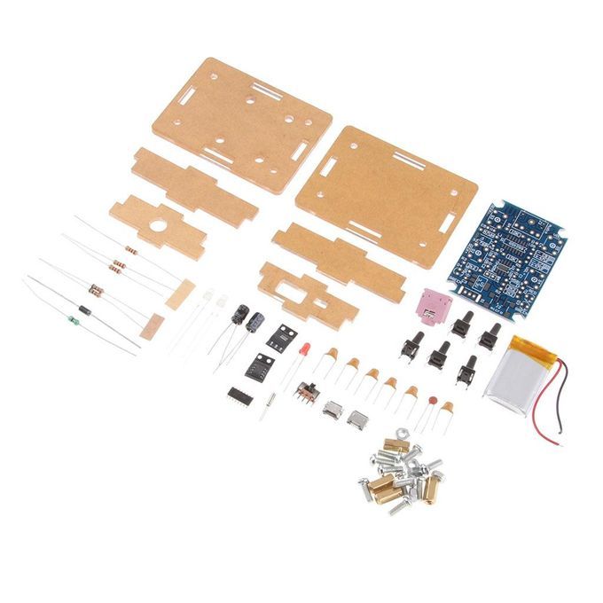 Assembled Mini Digital FM Radio Tesla  DIY Kit Kids Physics
