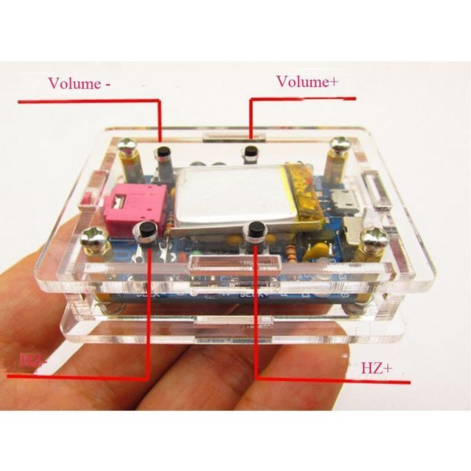 Assembled Mini Digital FM Radio Tesla  DIY Kit Kids Physics