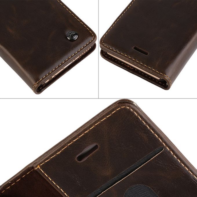 Magnetic Leather Wallet Card Holder Flip Stand Case Cover For IPhone 6