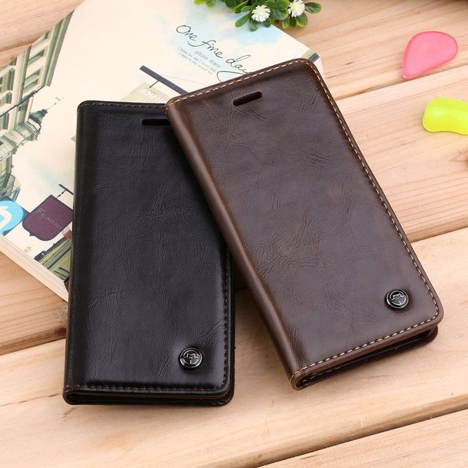 Magnetic Leather Wallet Card Holder Flip Stand Case Cover For IPhone 6
