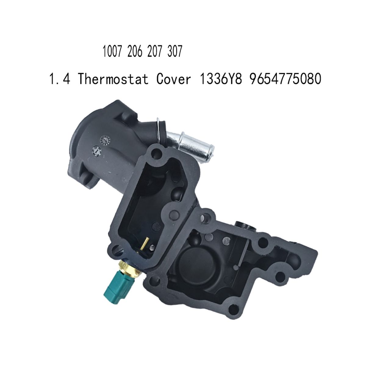 Thermostat Housing 14 Thermostat Cover for 1007 206 207 307 C2 C3 Box 1336Y8 9654775080