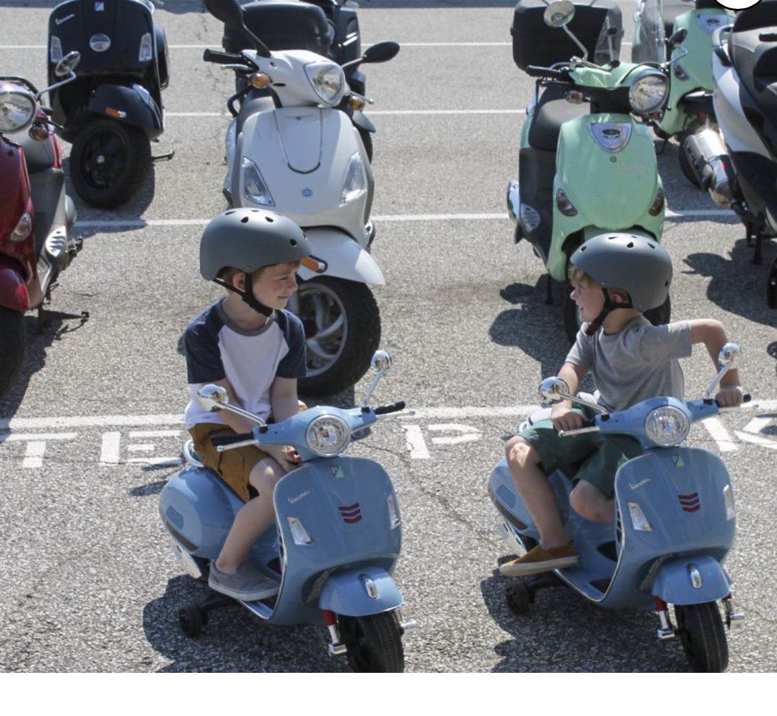 12V Vespa GTS Super Sport In Blue See Price In Cart