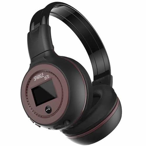 Bluetooth Stereo Sound Bass Headset/FM Black