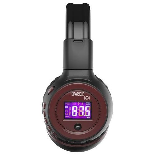 Bluetooth Stereo Sound Bass Headset/FM Black