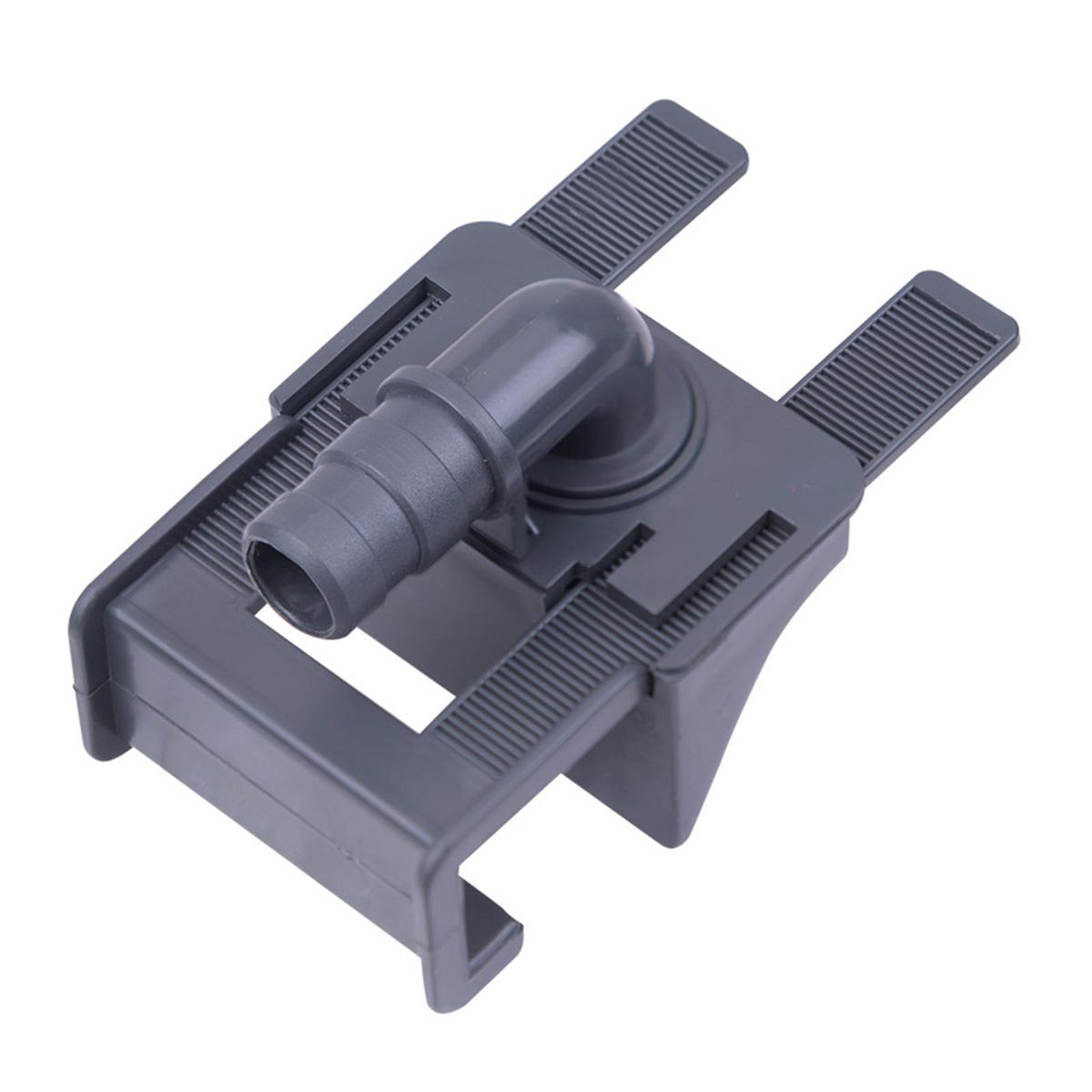 Aquarium Water Tube Fixed Clip Aquarium Inlet Outlet Water Tube Fixed Clip Grey