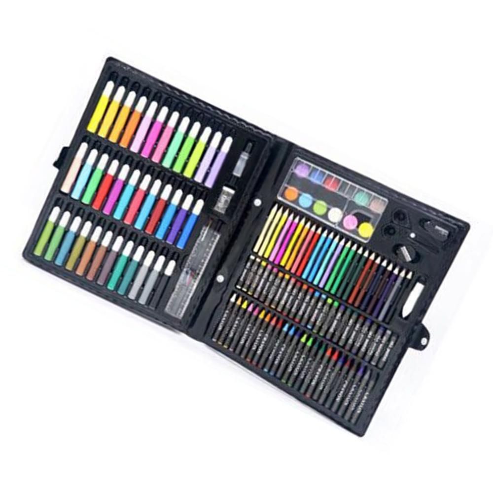 New 150PCS Watercolor Pen Set With Oil Pastels Colored