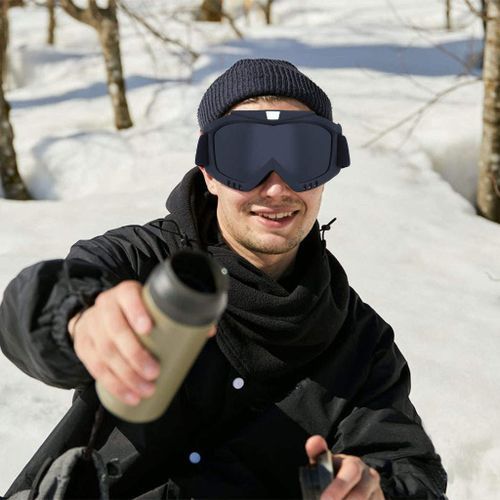 1Pc Anti Splash Ski Safety Glasses Windproof Motorcycle Gray