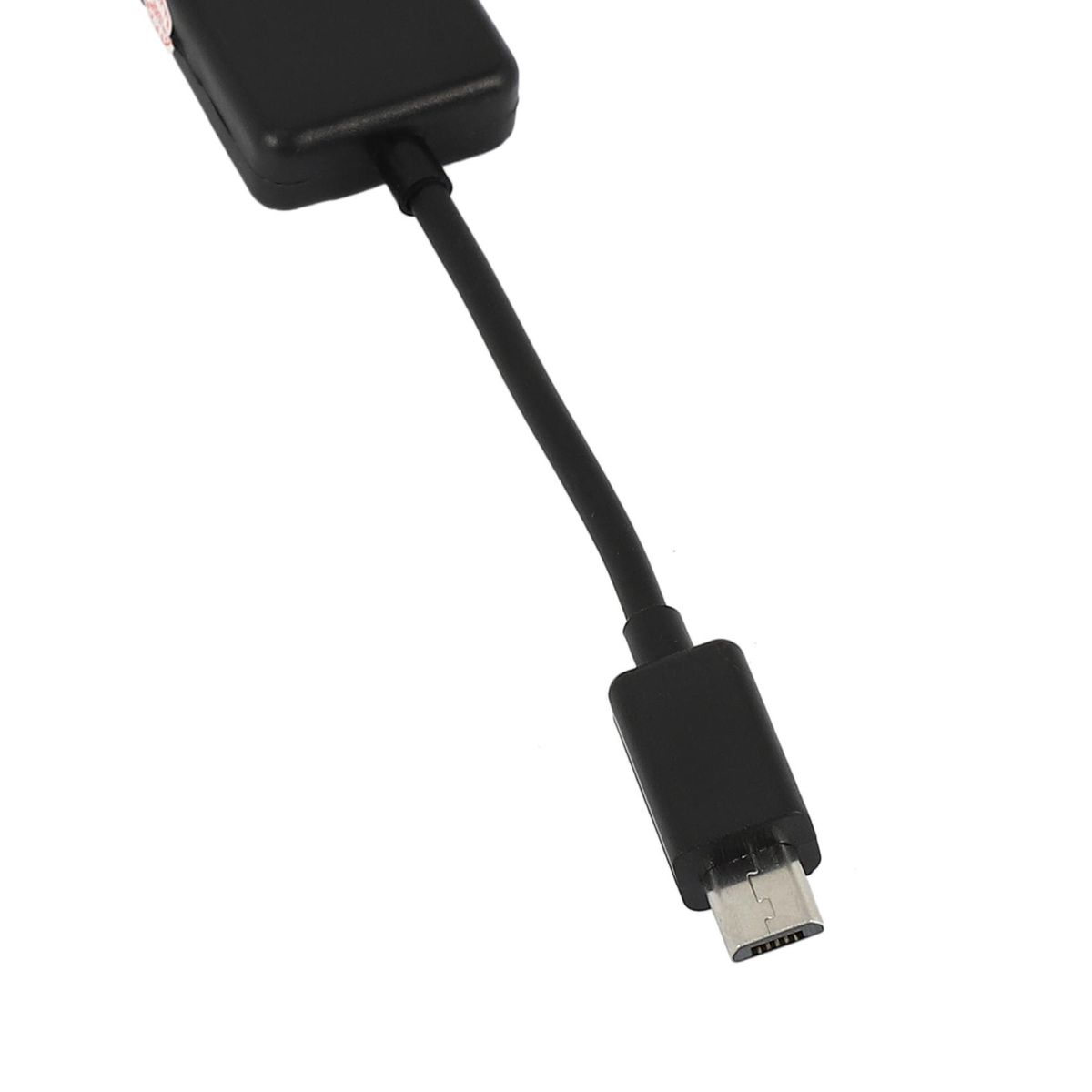Micro-USB Host Cable,Micro-USB Male to 2X Type A Dual USB Female OTG Adapter Converter Hub for Android Tablet Pc and Smart Phone Black
