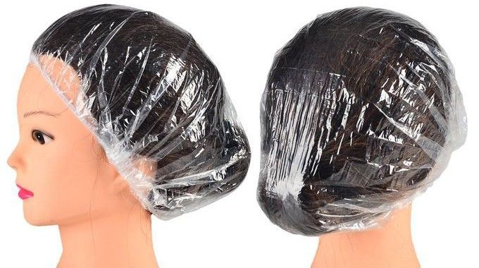 Waterproof Clear Disposable Hair Processing Caps/Shower Cap